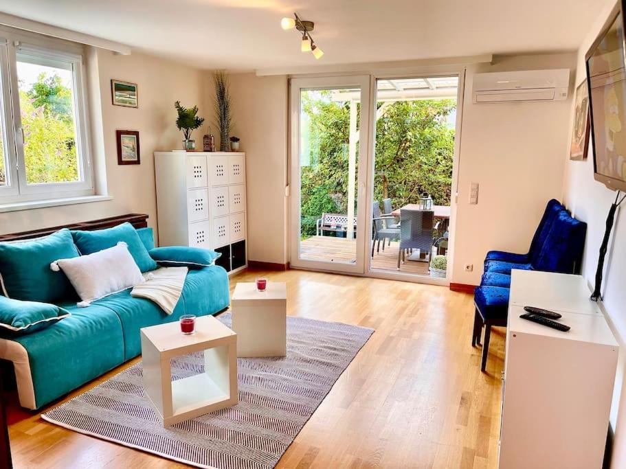 Schoene Wohnung Mit Eigenen Eingang Und Terrasse Gosseling Extérieur photo